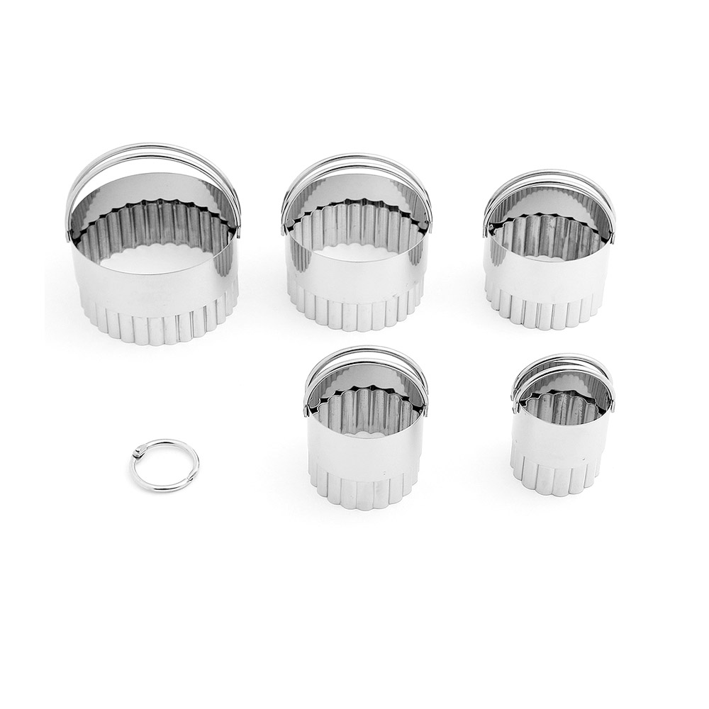 스텐 주름링 쿠키커터 5종 세트 9,800원