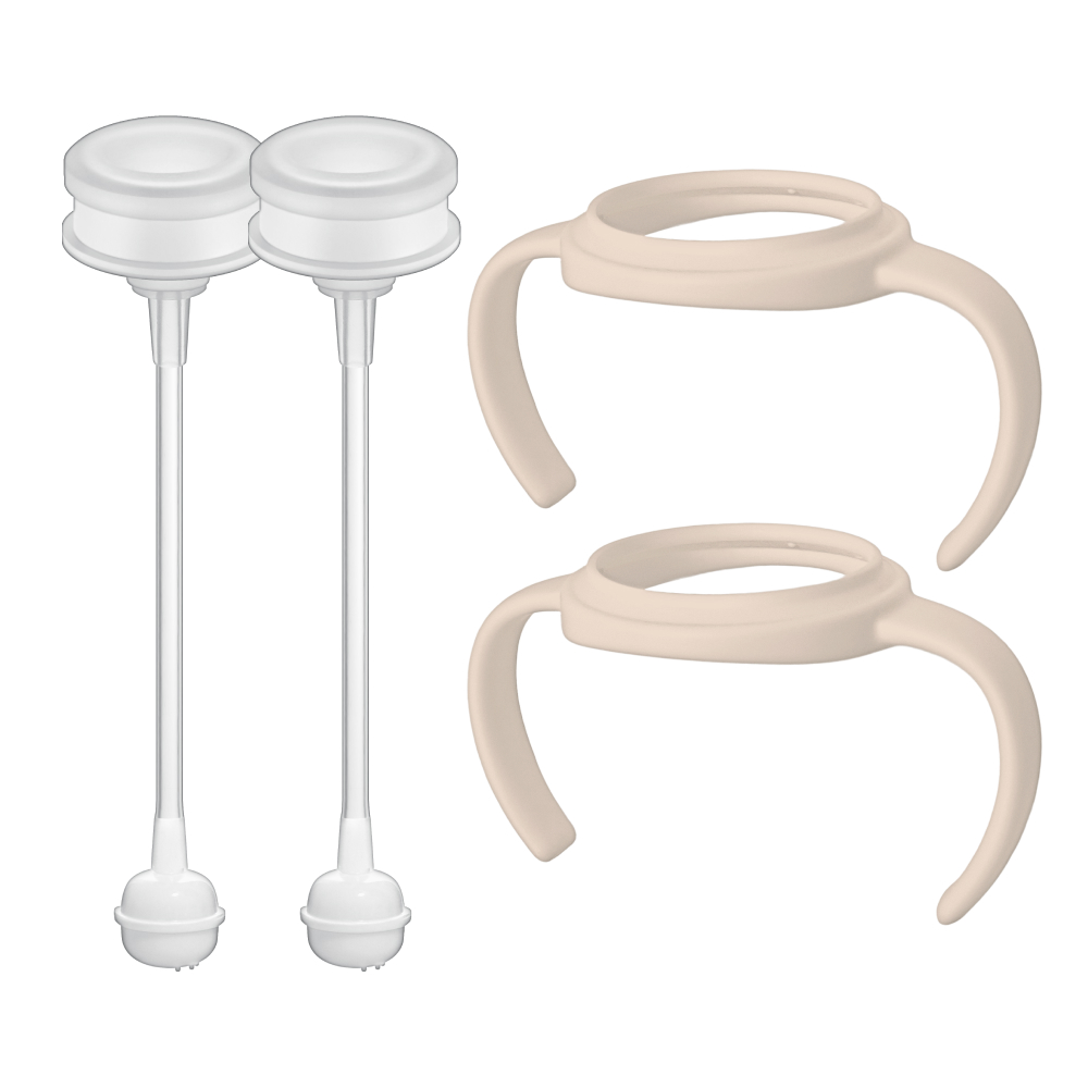 순수아 더블하트 젖병 호환 젖병추빨대 프리미엄형 2세트 젖병손잡이 고급형 베이지 2개 21,400원