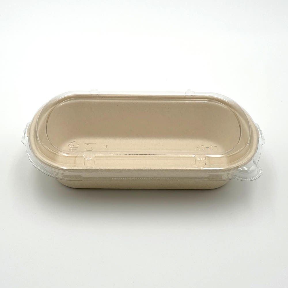 펄프용기 타원형 850ml, 1개, 100세트 31,200원