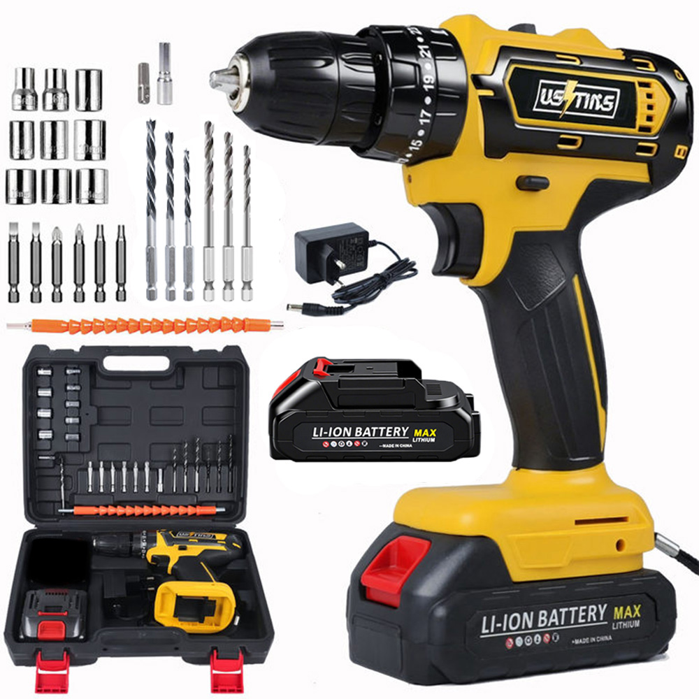 우스틴스 20V 리튬이온 충전 햄머 전동드릴세트 TCR300, 본품 + 배터리 1개, 1세트 79,980원