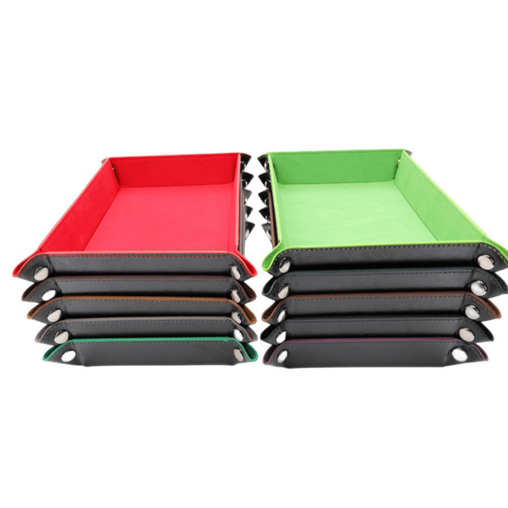 보스케 육각 다이스 트레이 PU 가죽 주사위 굴림판 플레이트 12,900원