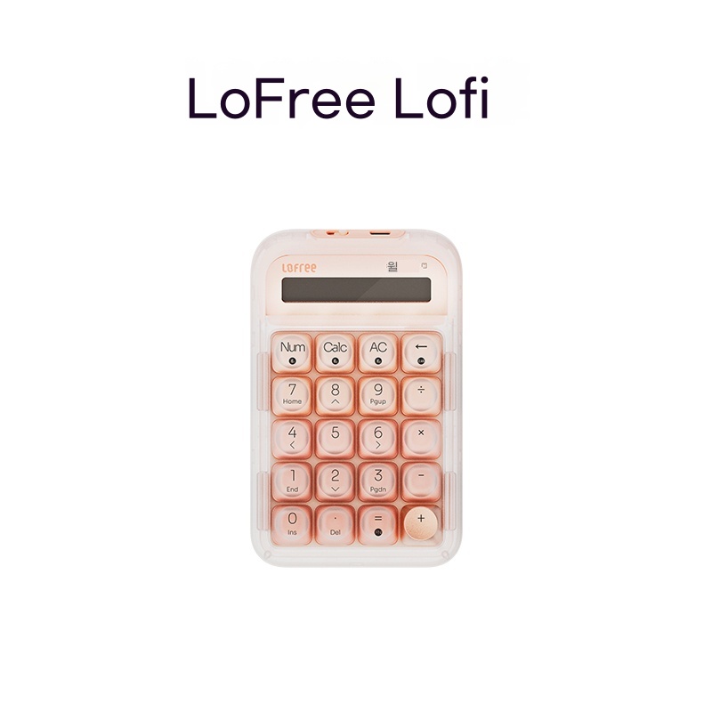 기계식 계산기 LOFREE 계산기 충전식 닷 휴대용 파운데이션 투명 귀여운 67,600원