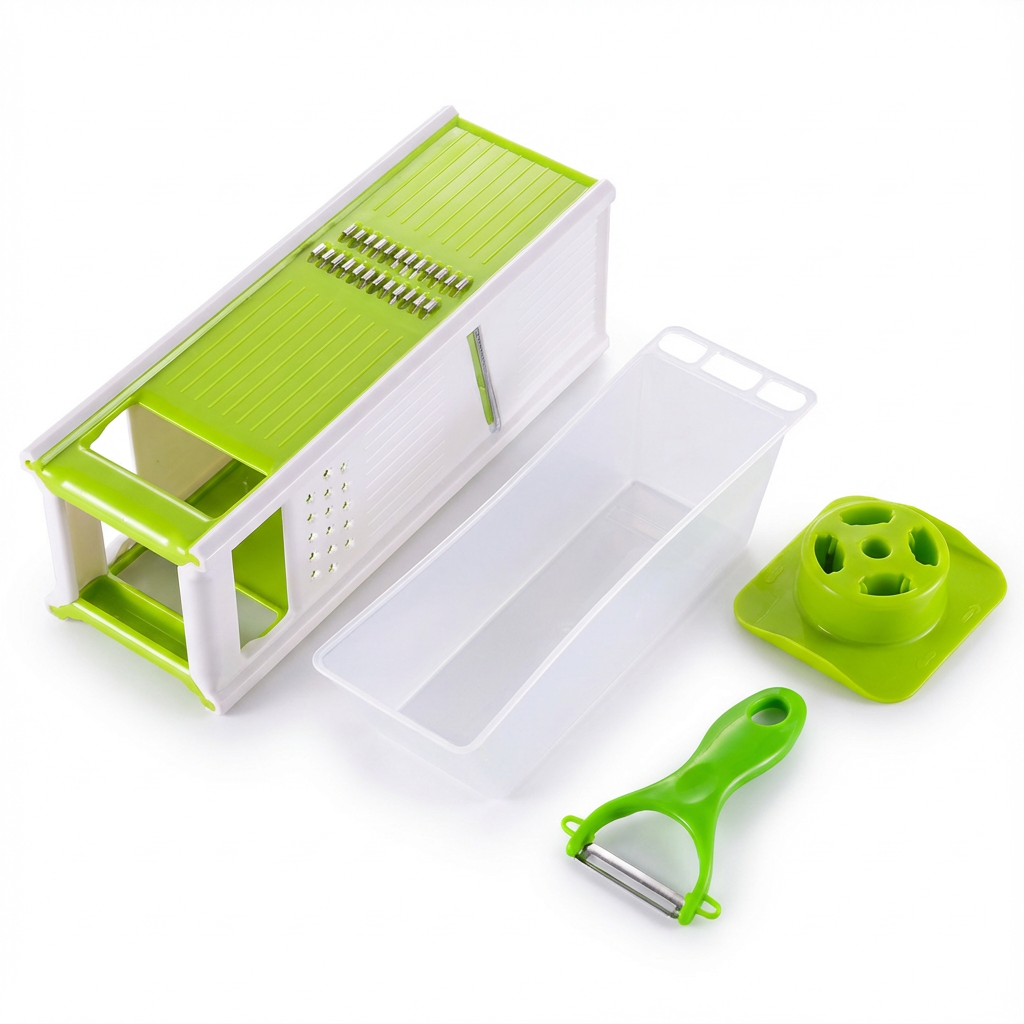 5 in 1가정용 채칼세트 다기능 채썰기 손보호 야채 절단기 12,900원