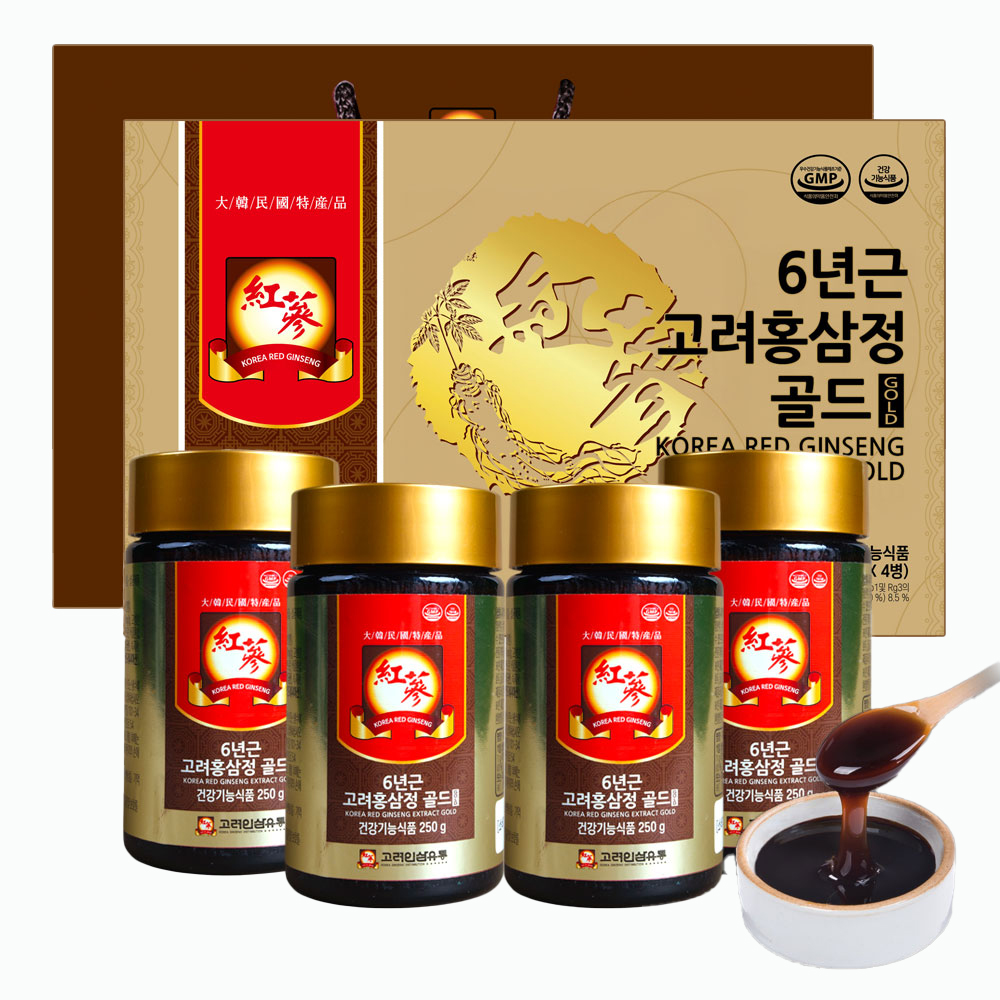 고려인삼유통 6년근 고려홍삼정 골드 + 쇼핑백 세트 66,420원