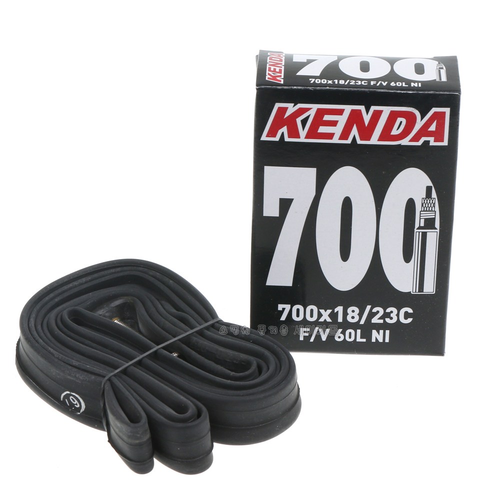 켄다 자전거튜브 700C 18 - 23 60mm 프레스타, 1개, 현재가 5,500원