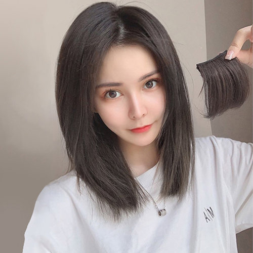 MOMOwig  인모 헤어뽕 똑딱이 붙임머리 피스 1 x 10cm  8 x 15cm  10 x 25cm 7,990원