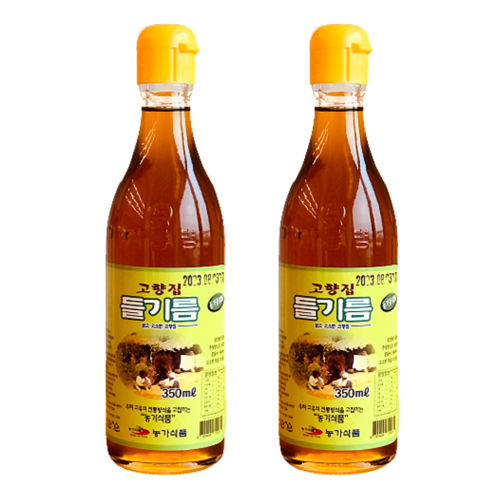 해피유통 맑고 깨끗한 고소한 들기름 350ml 16,890원