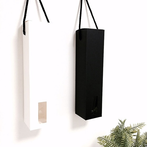 캔들바다 직사각 디퓨저포장박스 (손잡이포함) (화이트, 블랙), [ 블랙 ] 1,100원