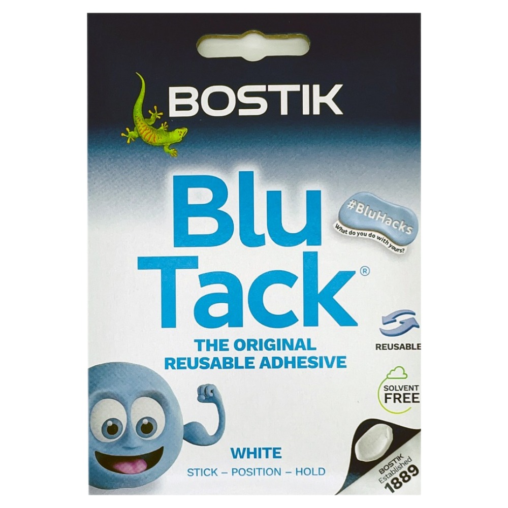 보스틱 블루택 오리지널 화이트 50g 6,000원