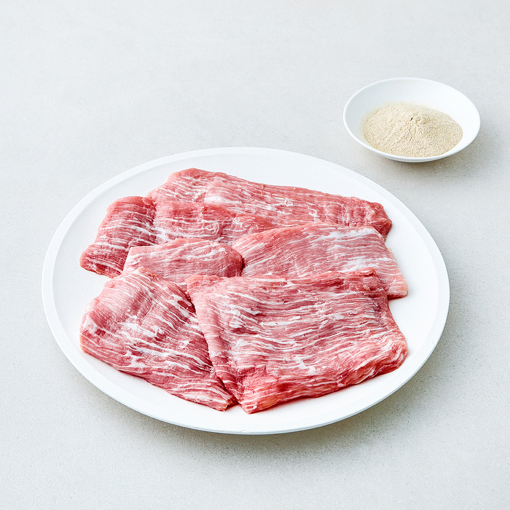 [로켓프레시] 선진포크한돈 항정살 수육용 600g + 분말스프 40g 세트 (냉장), 1세트 37,010원