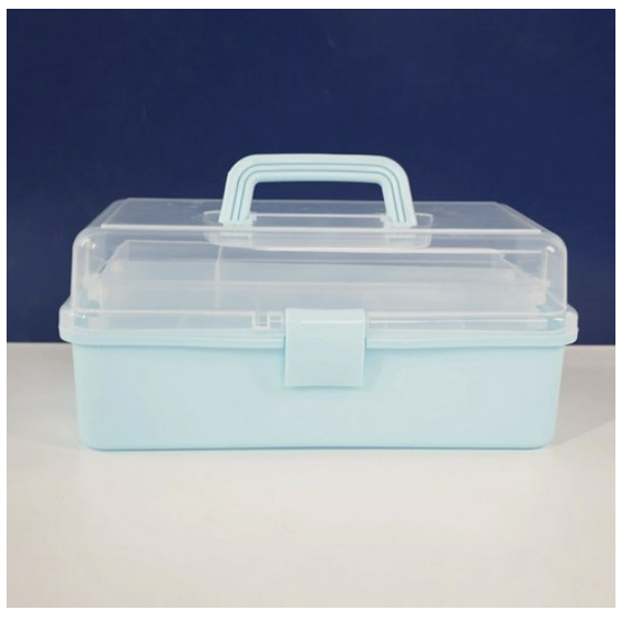 코히모 미술도구 정리 3단 다용도 화구박스 라이트블루 5W0130 29,800원