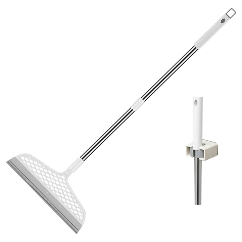 대한몰 먼지 물기 제거 실리콘 날 스퀴지 빗자루, 고정홀더, 혼합색상, 1개 4,500원