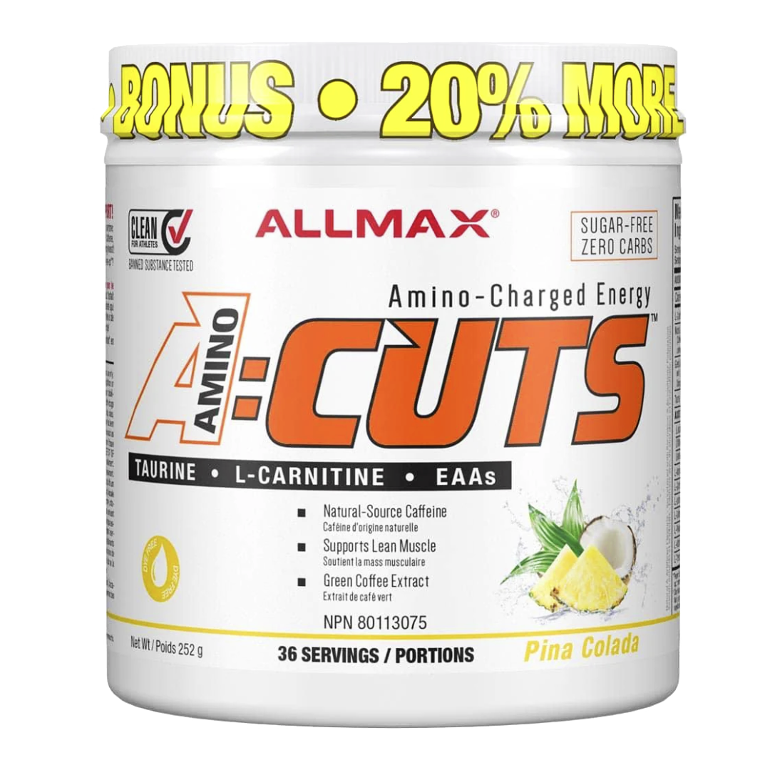 ALLMAX A:Cuts 체지방 커팅 아미노(EAA+BCAA) 에너지 드링크! Pina Colada맛, 1개 27,000원