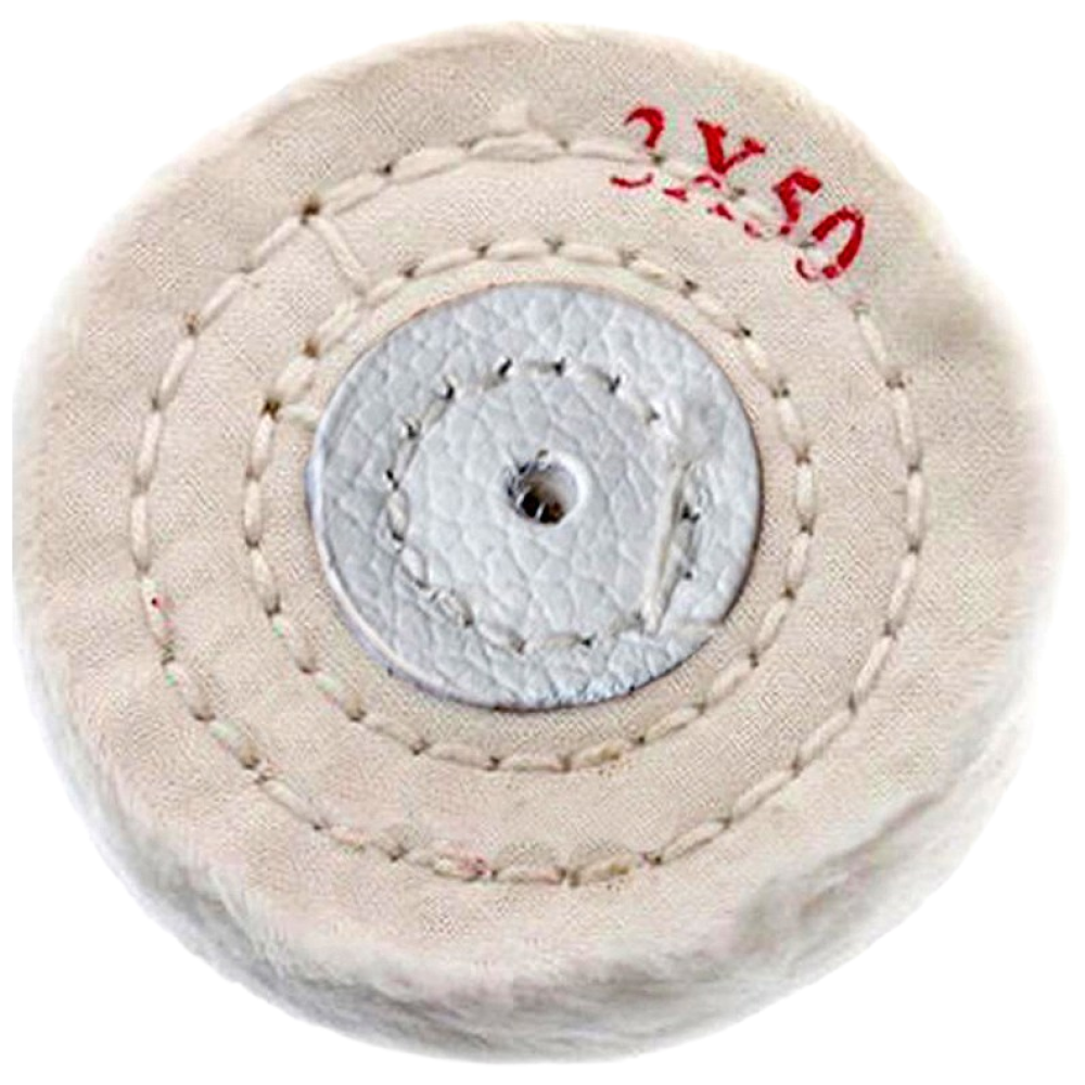 3인치 버핑휠 BBW-3W화이트 연마 광택 빠우 탁상그라인더날 3,000원