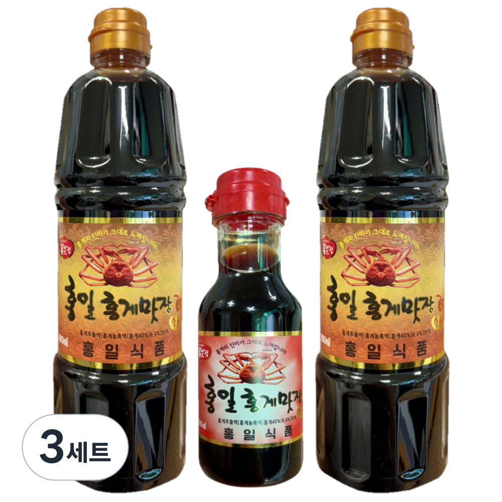 홍일식품 홍게맛장소스골드900ml +200ml 64,680원