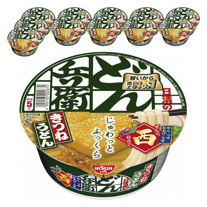 닛신 돈베이 키츠네 우동 서일본편 95g 32,110원