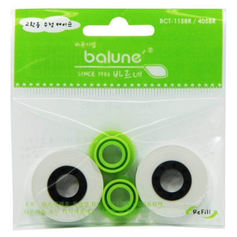 인터탑 동기 바르네 수정테이프 본품 및 리필 BCT-1158  7개 셋트 당일 무료발송 9,380원