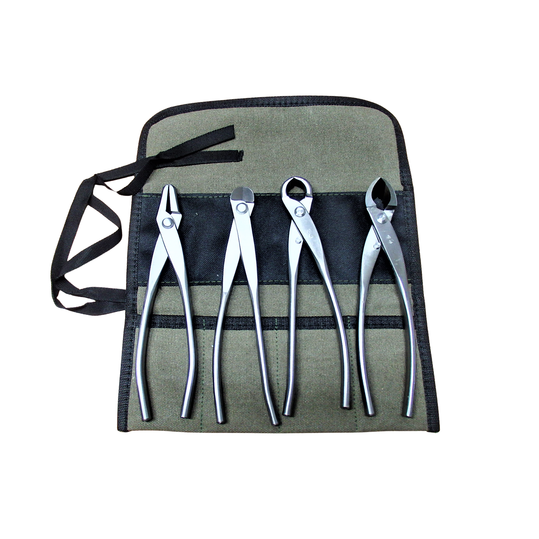 꽃누리가드너 프리미엄 분재도구 4종 스테인레스 혹가위 가지가위 철사가위 집게가위 72,400원