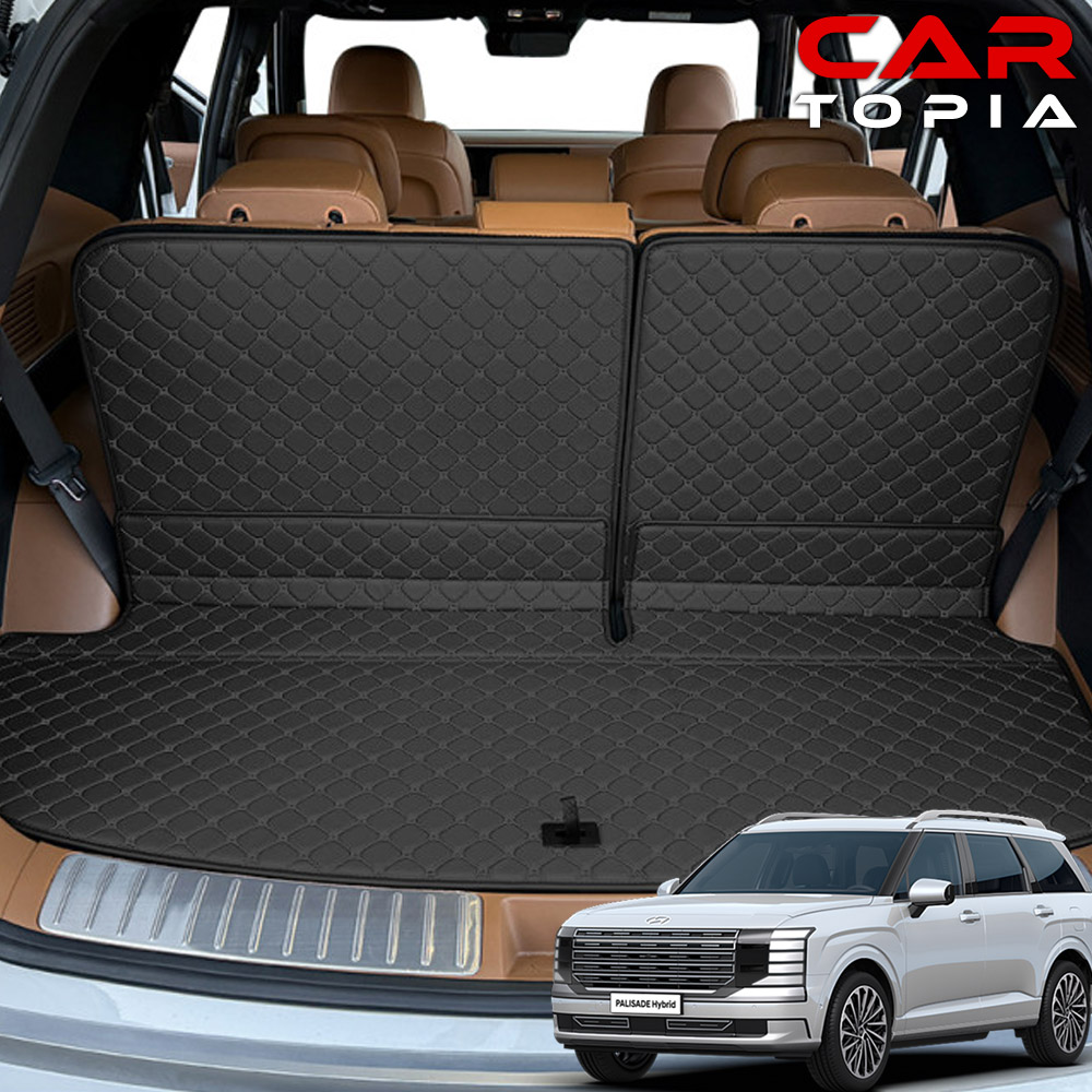 2026 디올뉴 팰리세이드 LX3 퀼팅 트렁크매트 가죽 차박 7인승 9인승 가솔린 하이브리드 용품 66,000원