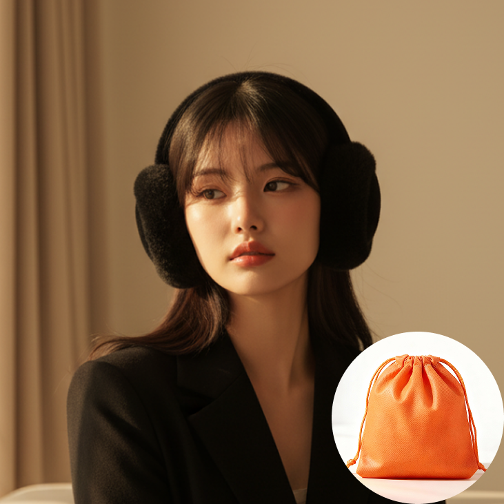 하트플로우 접이식 방한 겨울 털 귀도리 8,600원