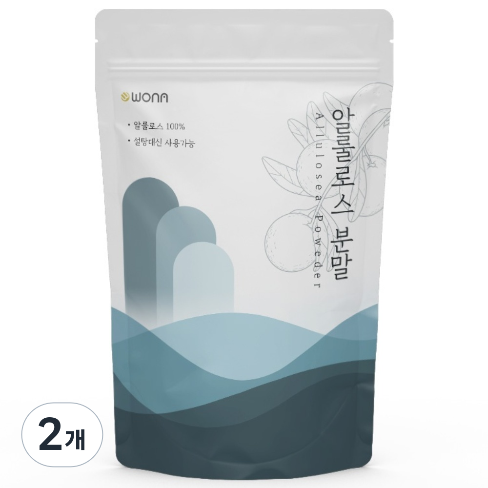 원아 저설탕 100% 알룰로스분말, 2개, 1kg 24,560원