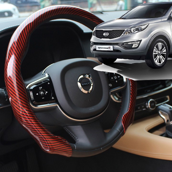 꾸러기점빵 더스타일 카본 슬림핏 고무냄새 없는 올시즌 핸들커버 스포티지R 34,900원
