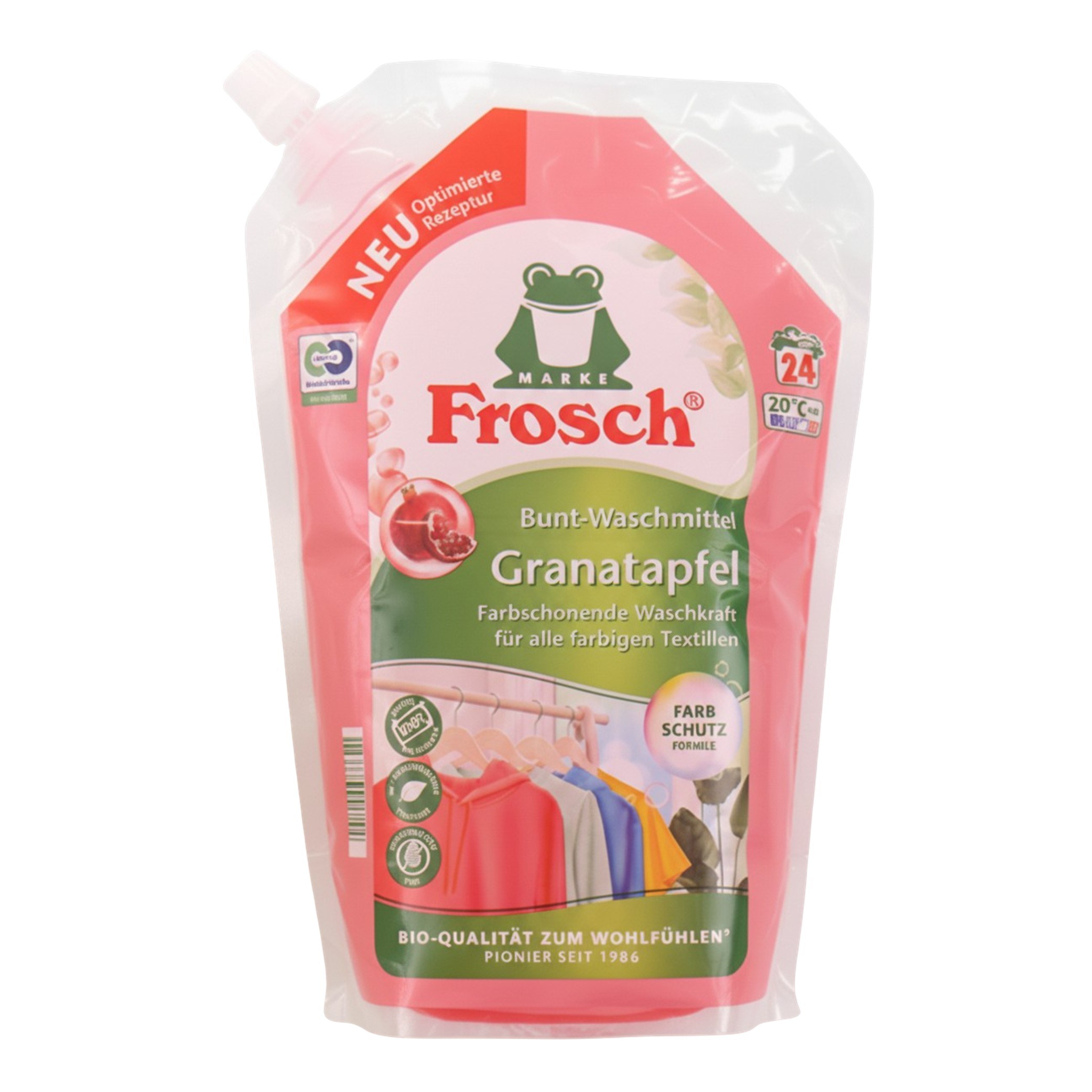 프로쉬 독일 세탁세제 석류 리필, 1개, 1.44L 9,900원