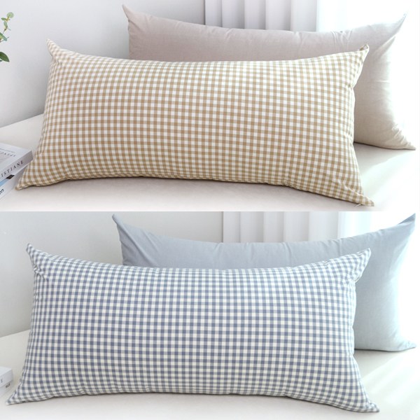 코튼데코 20컬러 체크 등받이쿠션 선염 부드러운 사계절 면 좌식 침대 허리 등받이 대형쿠션 쇼파등쿠션 32,000원