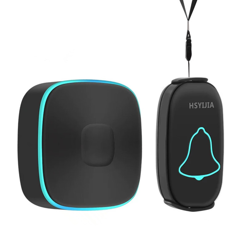 무선 호출기 노인 순번기 긴급 응급 요양원 가정용 수신기 블랙 원 드래그 원(1 링 1 프레스) 1개, 01. 블랙 벨 1개+수신기 1개 11,270원