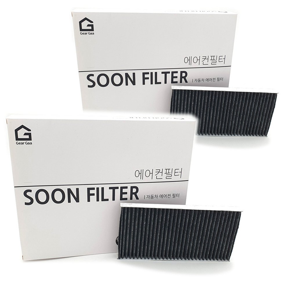 기어가 숯 알갱이 활성탄 4세대 카니발 KA4 에어컨필터, 2개, (20년8월~현재) H06L 18,520원