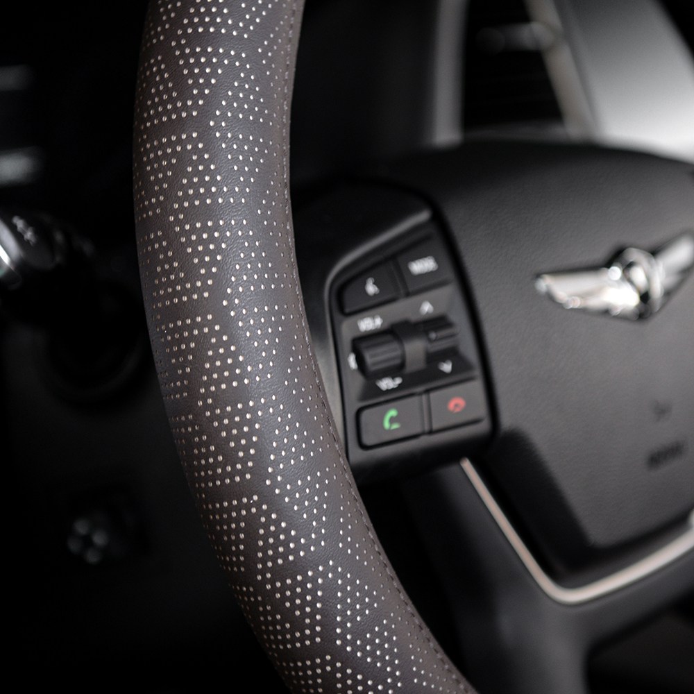 그랜드카니발 올뉴카니발 4세대 KA4 타공 가죽 핸들커버 19,340원