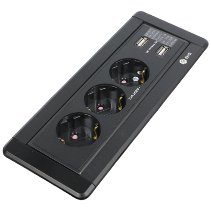 비아이에스 스텐드 콘센트 BID-203M, 1개 76,000원