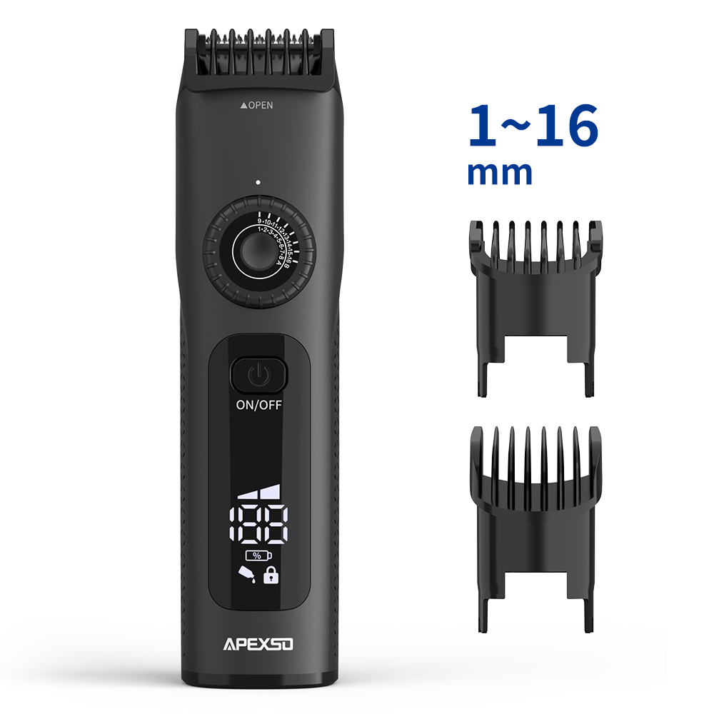 APEXSO 전문가용 이발기 LED 전동 바이깡 저조음 헤어클리퍼 세트 방수 유무선 견용 남자 29,800원