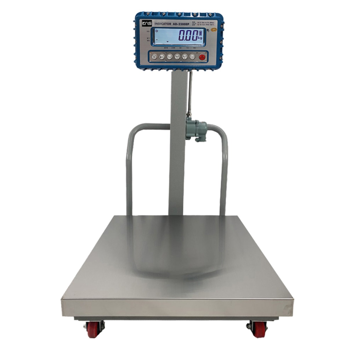 대차형방폭저울/이동형방폭저울/내압분진방폭저울/방폭형전자저울/산업용방폭저울/충전형방폭저울/LNS방폭저울/LK-2300EP 내압분진 대차 방폭 저울, LK-2300EP-K060, 1개 3,960,000원