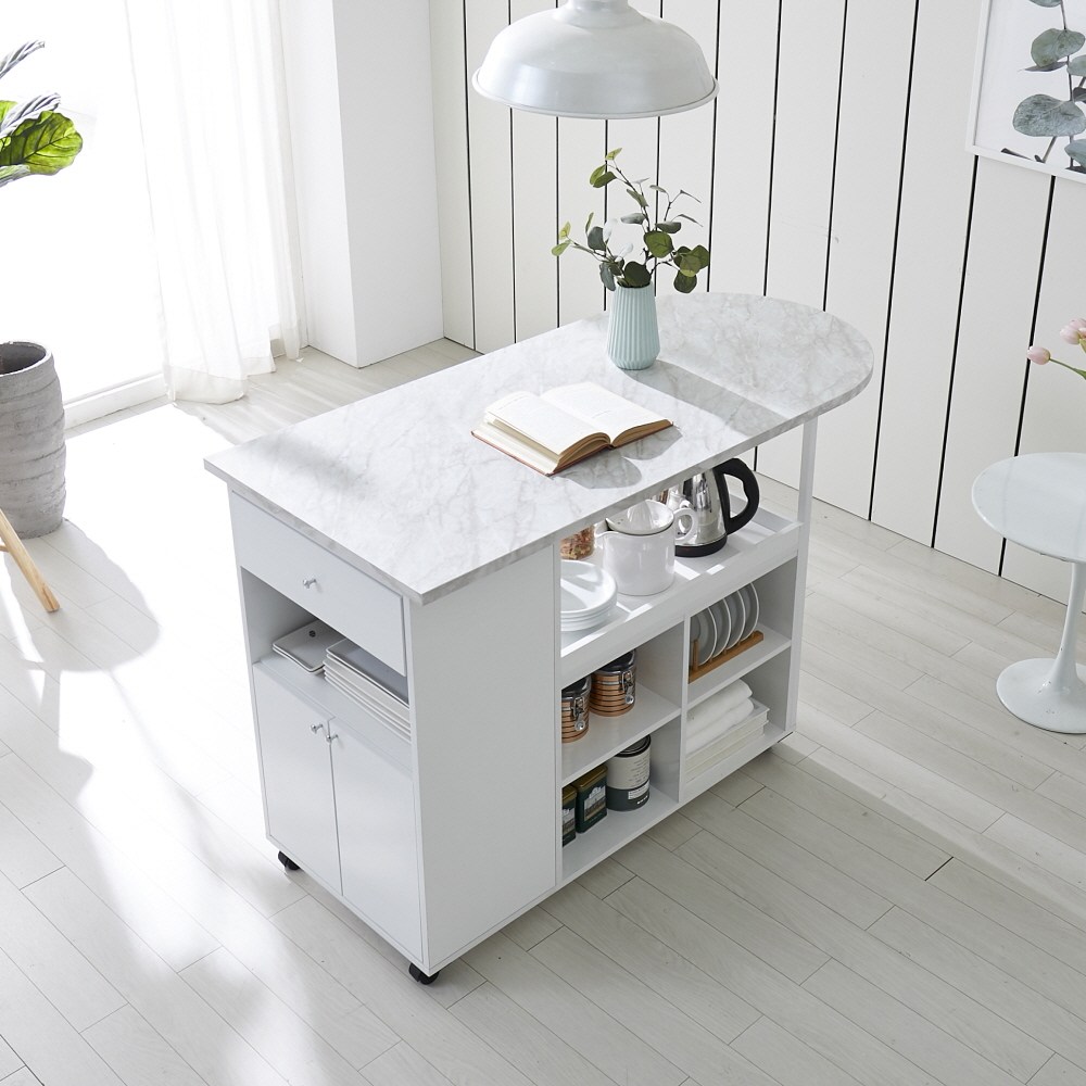 [숨결]코코레인 아일랜드 홈바 식탁 보조싱크대 130cm 389,000원