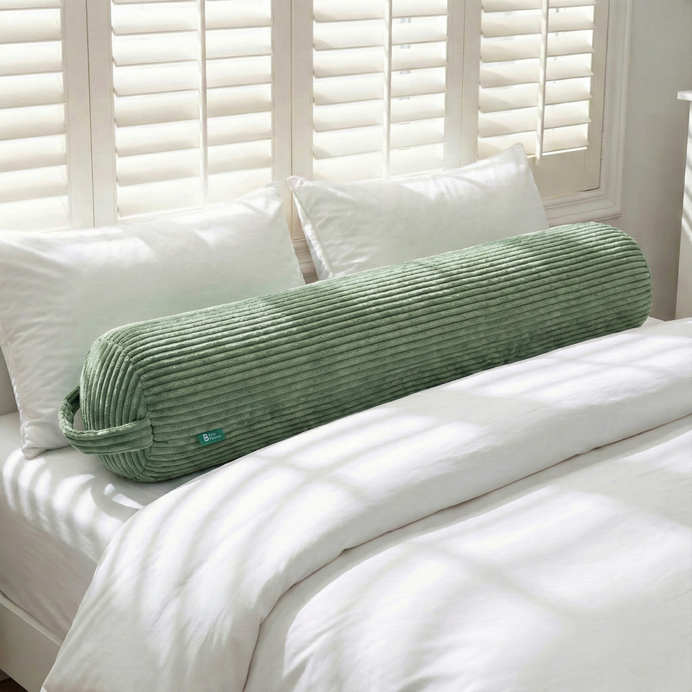 텍스스테드 클래식 롱 원형 소파 바디필로우, 라이트 그린 11,990원
