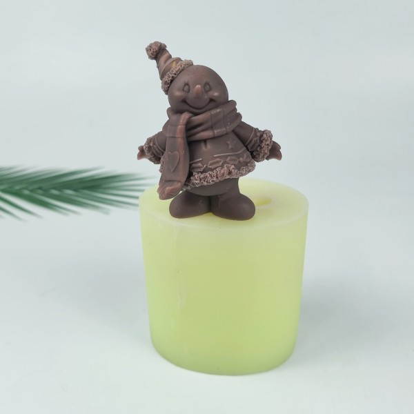 크리스마스 금형 귀여운 통통한 눈사람 모자 스카프 비누 실리콘 3D 웨딩 생일 점토 수지 50,900원