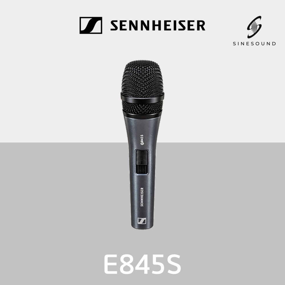 젠하이저 SENNHEISER E845S 고음질 보컬용 찬양용 유선 다이나믹 마이크 초지향성 190,000원