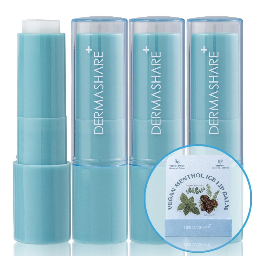 더마쉐어 비건 멘톨 아이스 립밤, 3.7g, 3개 16,590원