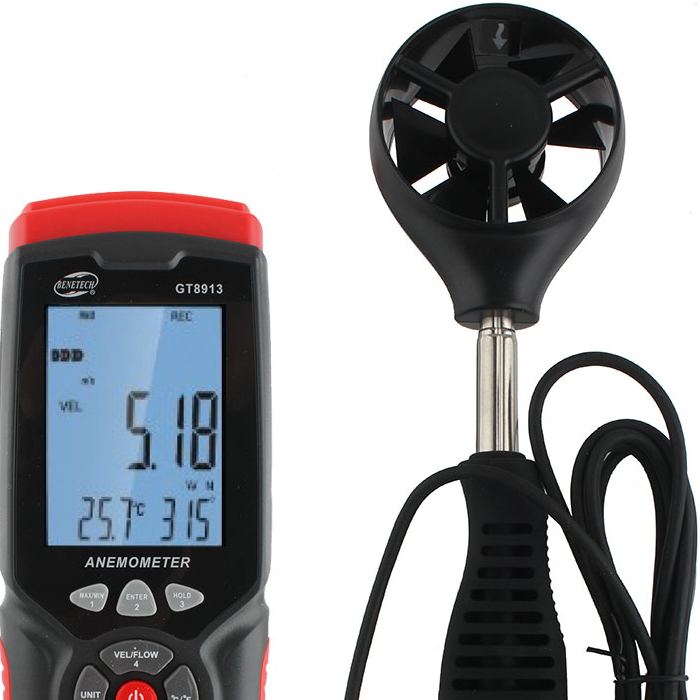 풍속계 테스터기 온도 디지털 바람 야토 GT8913 습도 산업용 산업용 날씨 LCD 129,300원