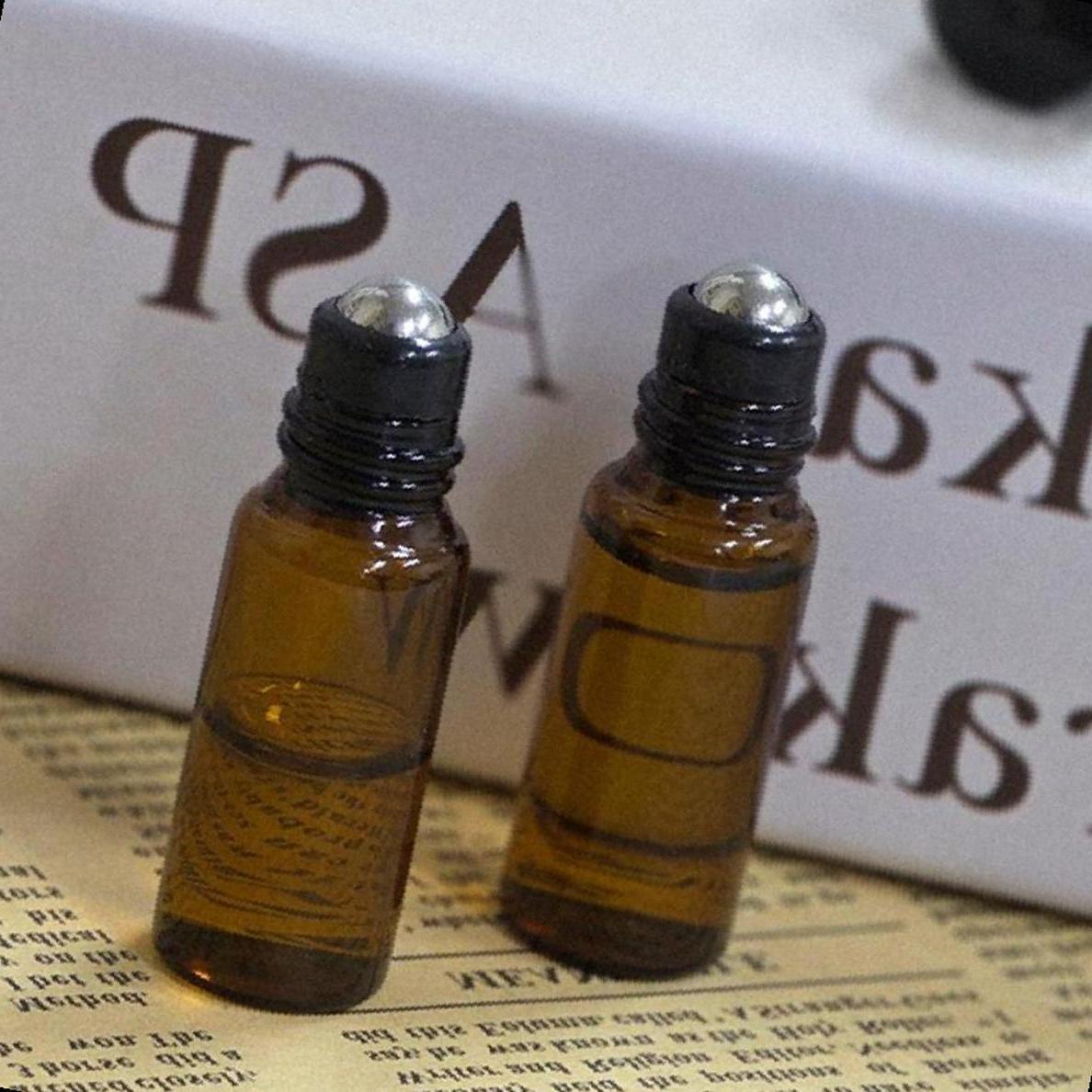 갈색미니 롤온병 향료소분 립오일제조 아로마오일 휴대보관 4,310원