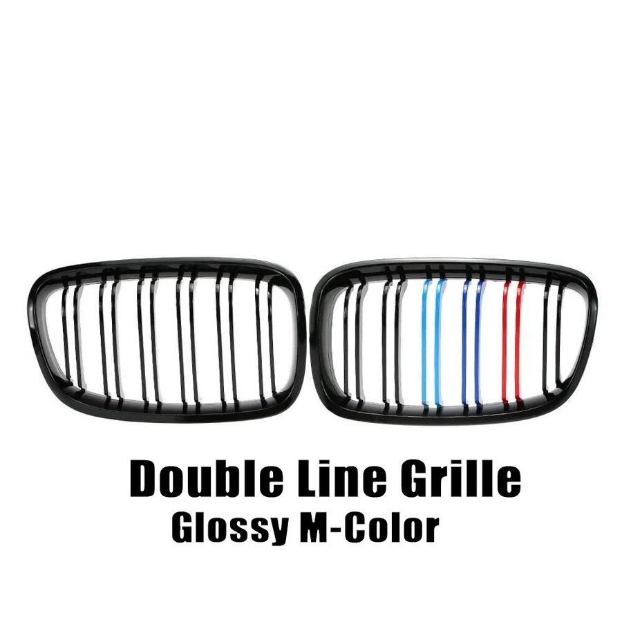 BMW 1시리즈 F20 m140i 118d F21 키드니 그릴 커버 2012 2013 2014 xc, 1개, 더블라인 M컬러 50,000원