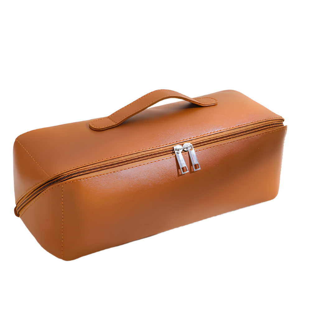 슈프렌 헤어 스타일러 가죽 파우치 드라이기 고데기 다이슨 정리 수납 대용량 여행용 19,600원