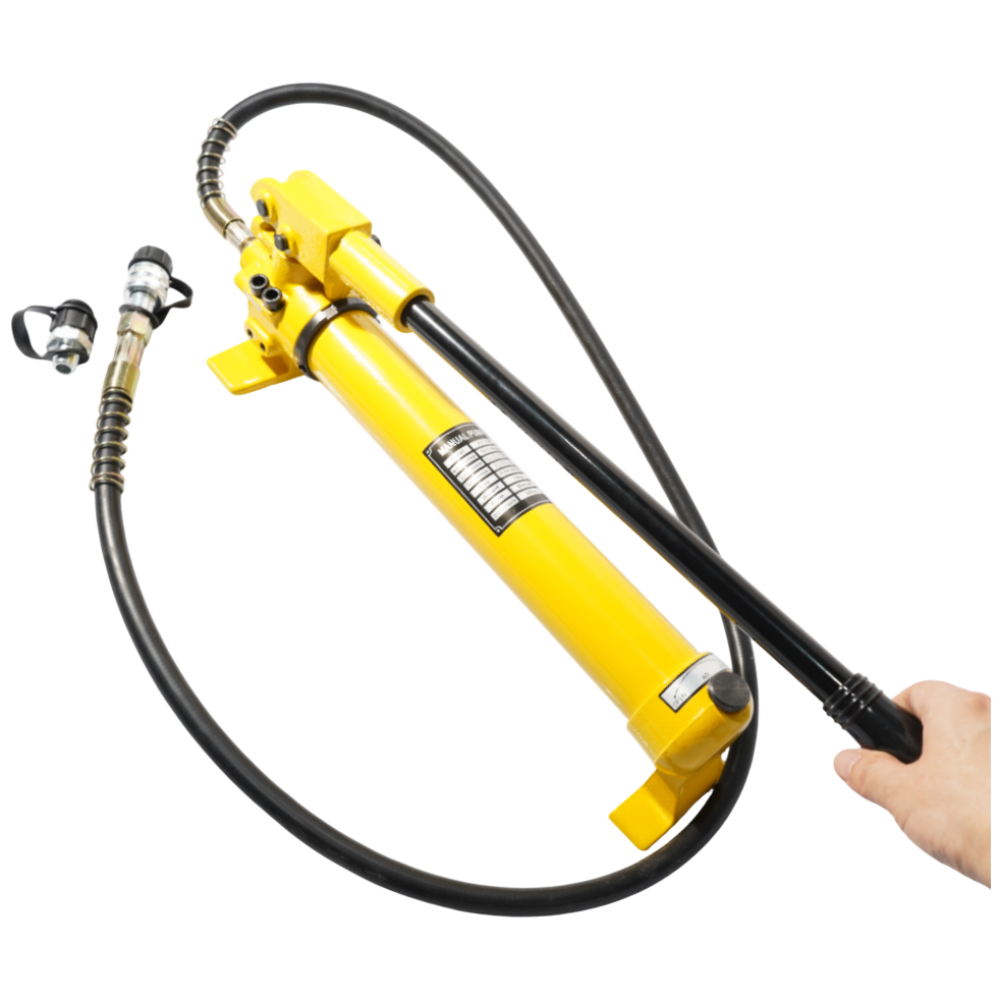 수동유압펌프 핸드펌프 압력게이지 미부착형 유압작기 작키 램 900CC 호현산업 94,200원