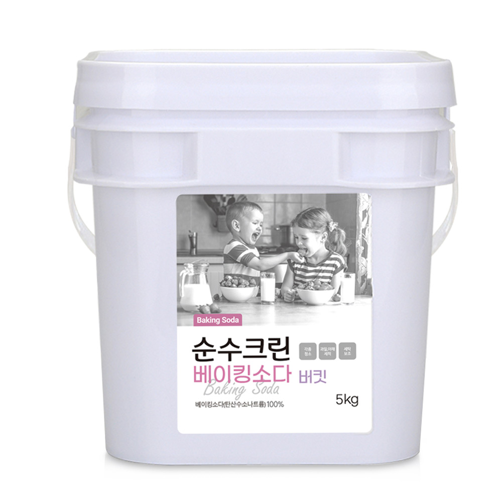 [KG 커머스] 순수크린 베이킹소다 대용량 5KG 버킷타입 다목적세정제 12,460원