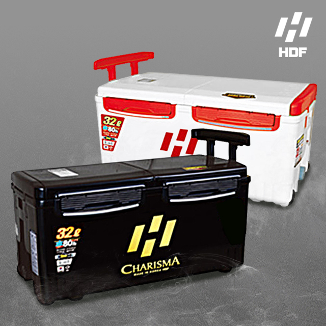 HDF 해동 카리스마 아이스박스 32L HB-249 낚시용 캐리어 바퀴 쿨러 32리터 196,900원