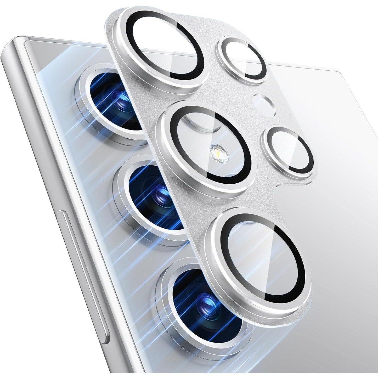 헤미션 S25/S26 플러스 울트라 카메라 보호필름 풀커버 일체형 프레임 메탈 9H강화유리 14,900원