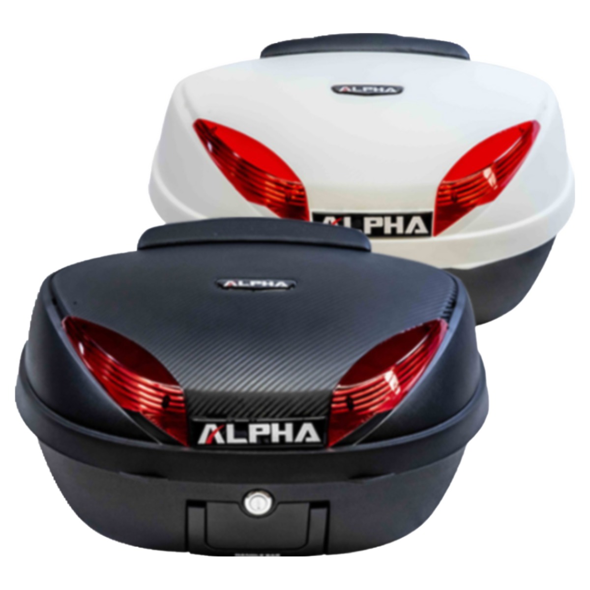 라이더알파 오토바이 탑박스52리터 배달통 배달 박스 가방, 알파 리어백 탑박스 52L 블랙 73,720원