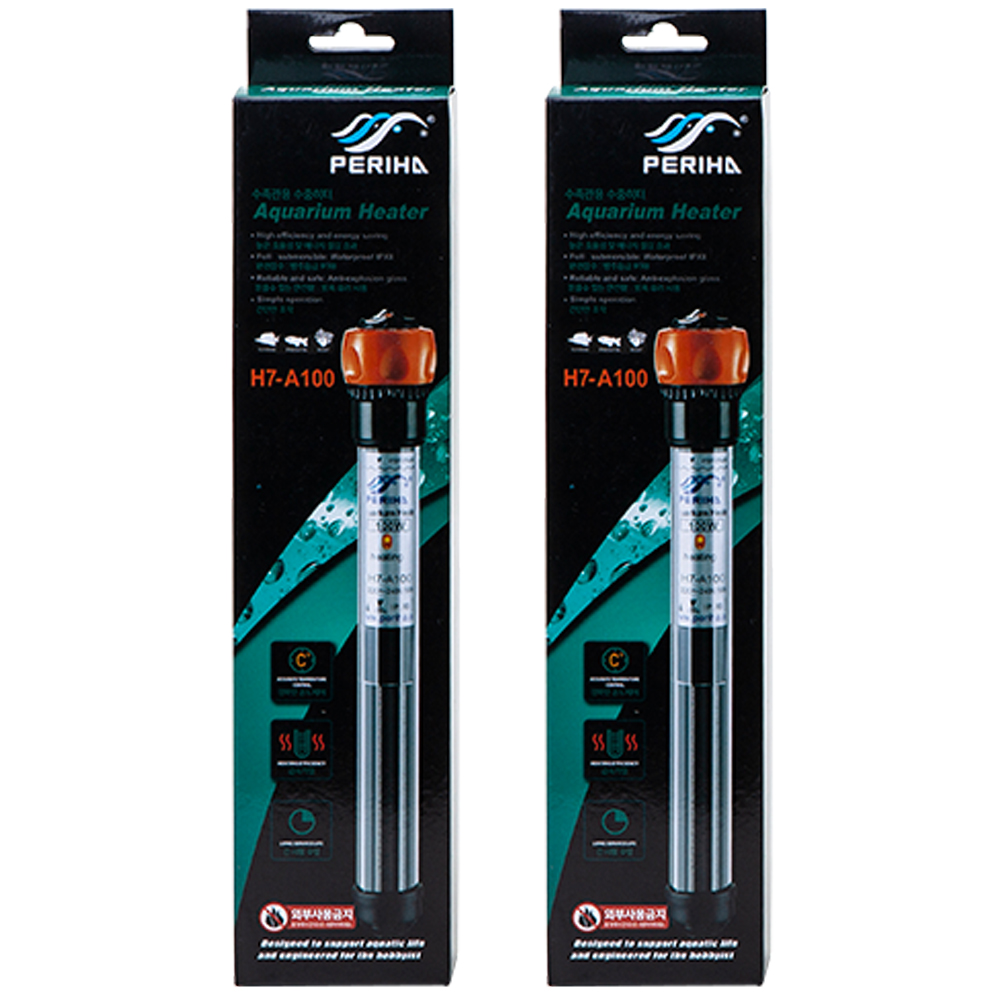 페리하 온도과승방지 장착 아쿠아리움 수중 히터 H7-A100 100W 37,800원