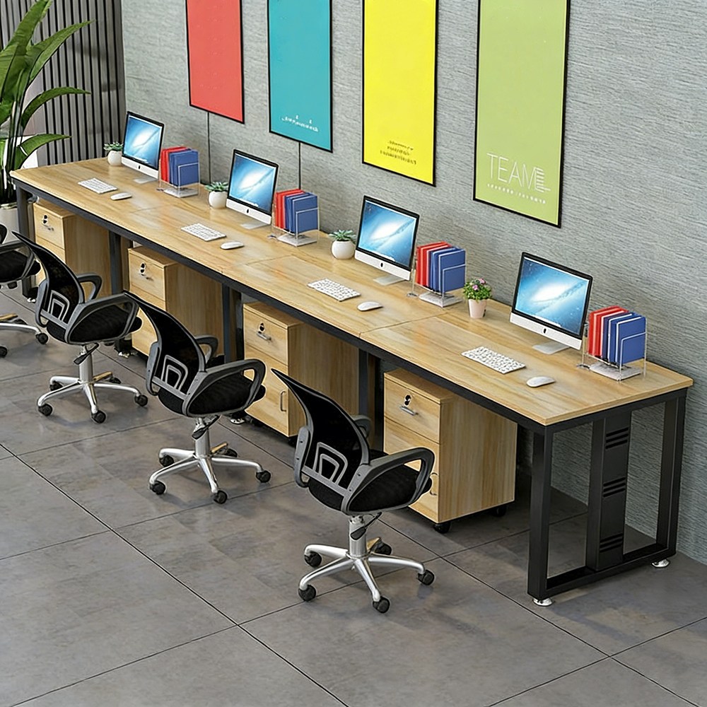 1인용/2인용/3인용 직원용 오피스 데스크 사장님 중역 컴퓨터 책상의자 세트 375,300원